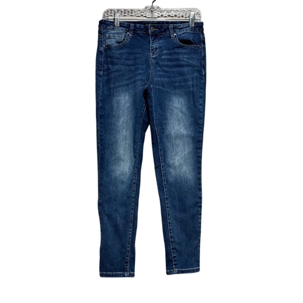 Versona Jeans Women’s Size 27 Denim Blue Contemporary Skinny Leg Mid Rise